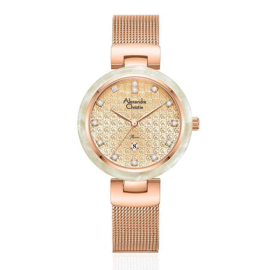 2C07LDBRGLNGN Women's Classic Quartz Watch 34mm
