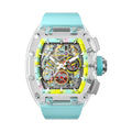 CM08-036 Men's Crystal Case Automatic Watch 42mm