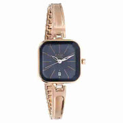 Titan 2607WM02 Raga Viva Blue Dial Quartz Analog Watch with Date for Women 24.5mm