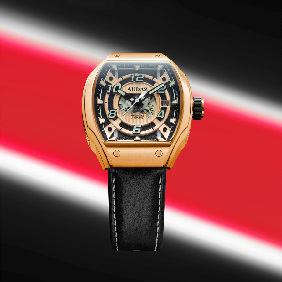 Audaz 4070-06 PREDATOR III Men's Automatic Watch 42mm
