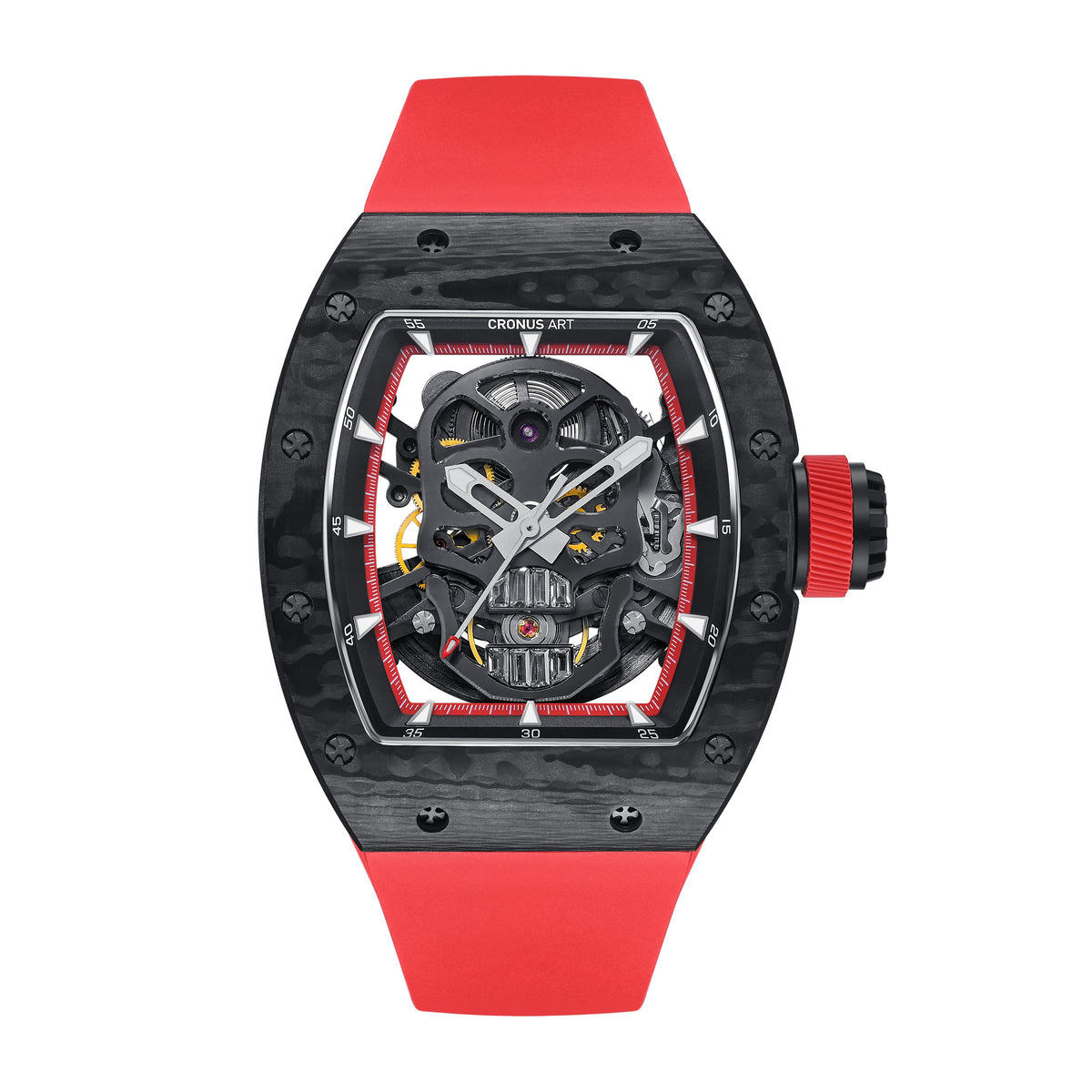 CM002-035 Men's Carbon Case Automatic Watch 42mm