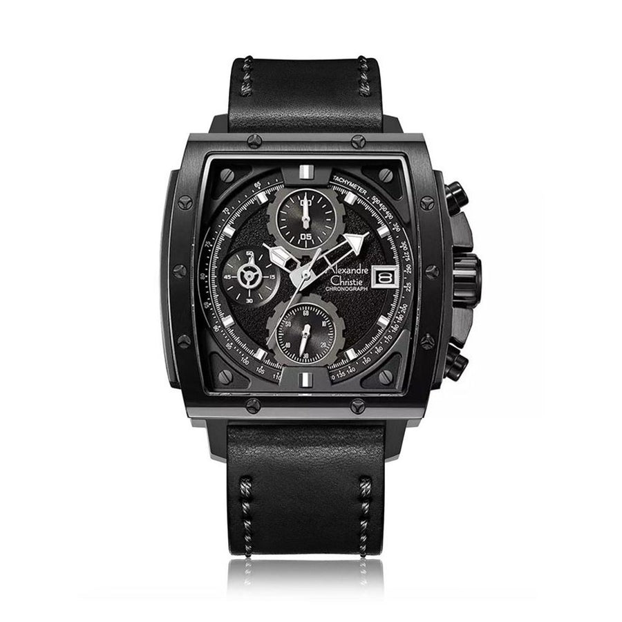 Alexandre Christie 6376MCLIPBA Men's Chronograph Quartz Watch 44mm