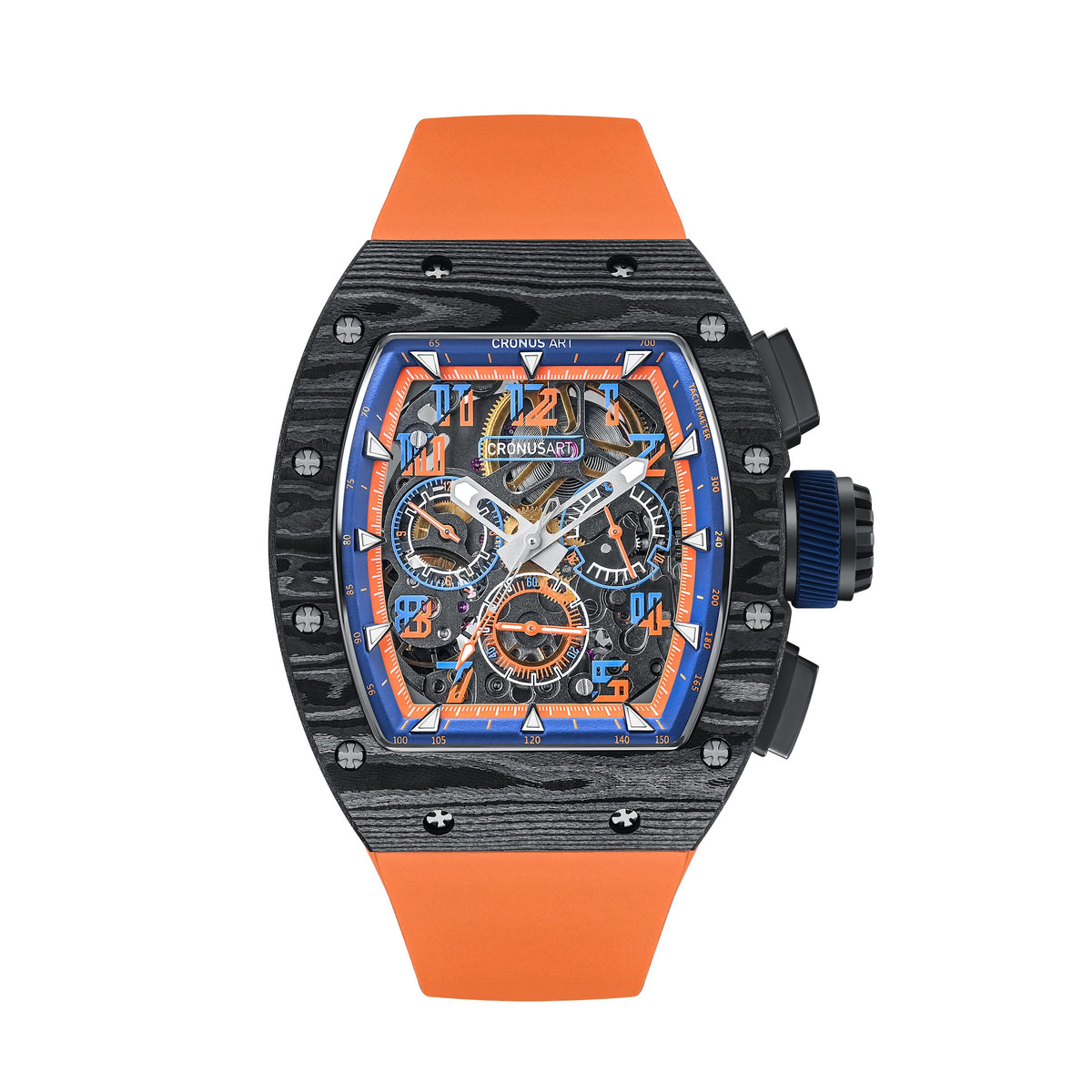 CM002-032 Men's Carbon Case Automatic Watch 42mm