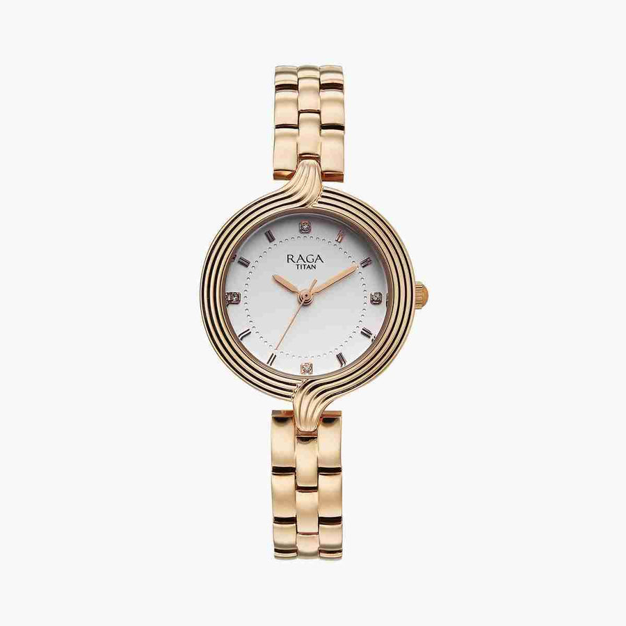 Titan 95346WM01 Raga Showstopper Women's Classic Watch 30mm