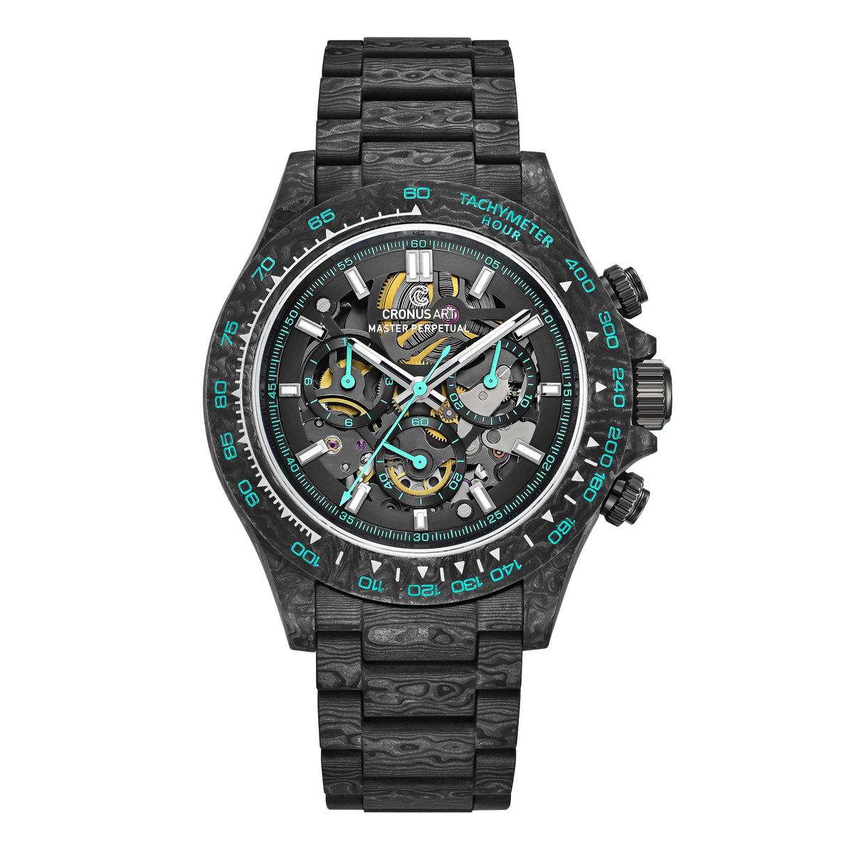 Cronus Art CM016-027 Men's Chronograph Automatic Watch 44mm