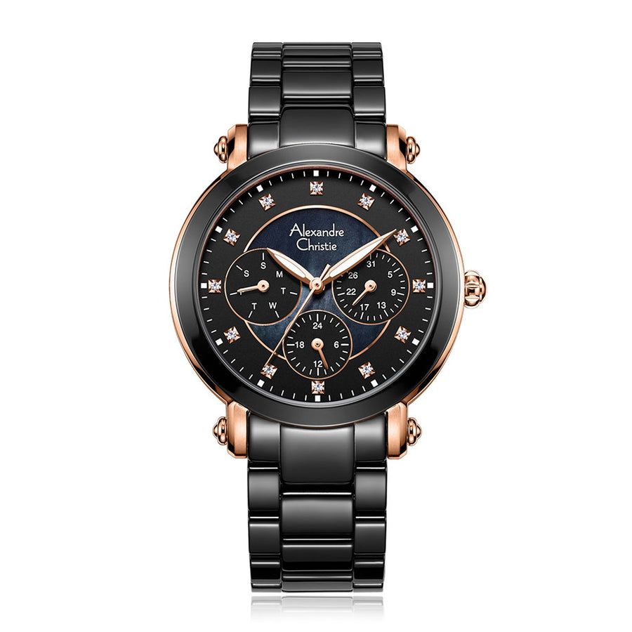 Alexandre Christie 2377BFBRGBA Women's Multi-Function Quartz Watch 28mm