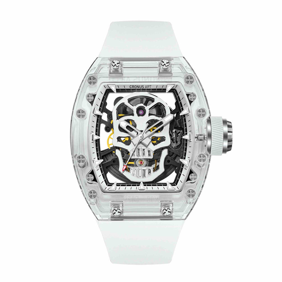 Cronus Art CM08-021 Gem Skull Automatic WatchFor Men 42mm