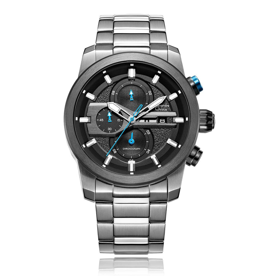 Alexandre Christie 6562MCBTEBABU Men's Chronograph Quartz Watch 45mm