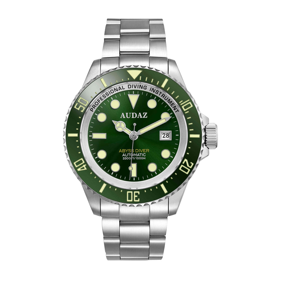 Audaz 3010-03 ABYSS DIVER Men's Automatic Watch 44mm