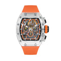 CM08-018 Men's Crystal Case Automatic Watch 42mm