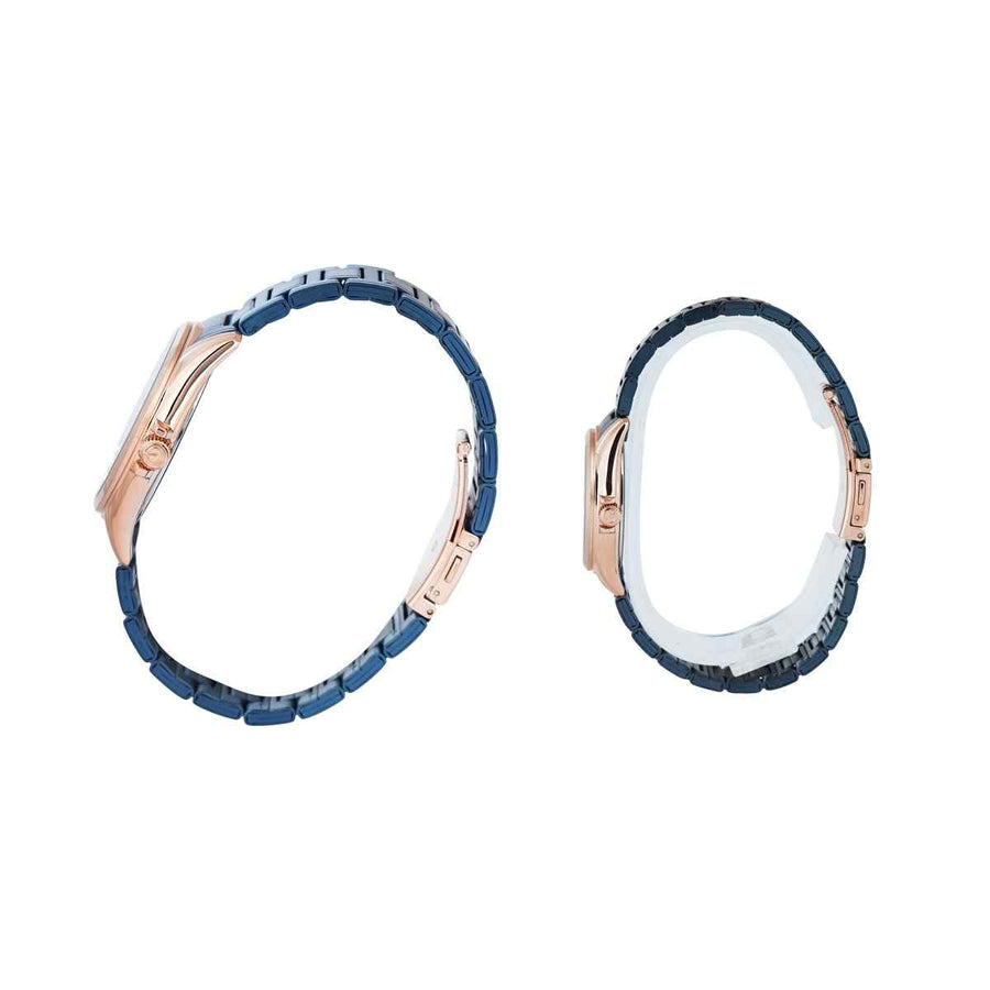 8684MDLDURBU Couple's Classic Quartz Watch 41+32mm