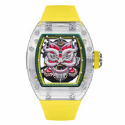 CM08-056 Men's Crystal Case Automatic Watch 42mm