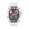 CM001-16SP Men's Crystal Case Automatic Watch 42mm