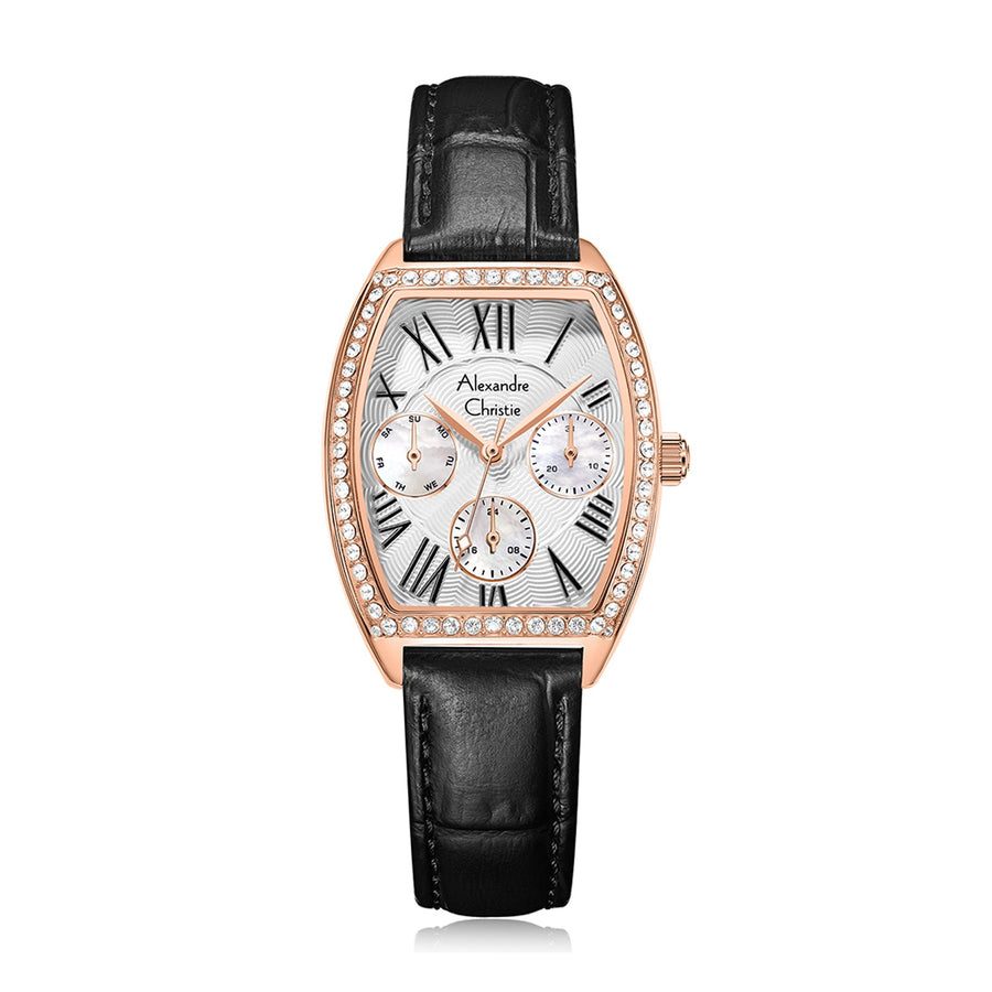 Alexandre Christie 2B86BFLRGSLBA Women's Multi-Function Quartz Watch 29mm