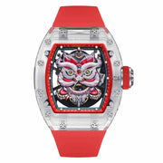 CM08-055 Men's Crystal Case Automatic Watch 42mm