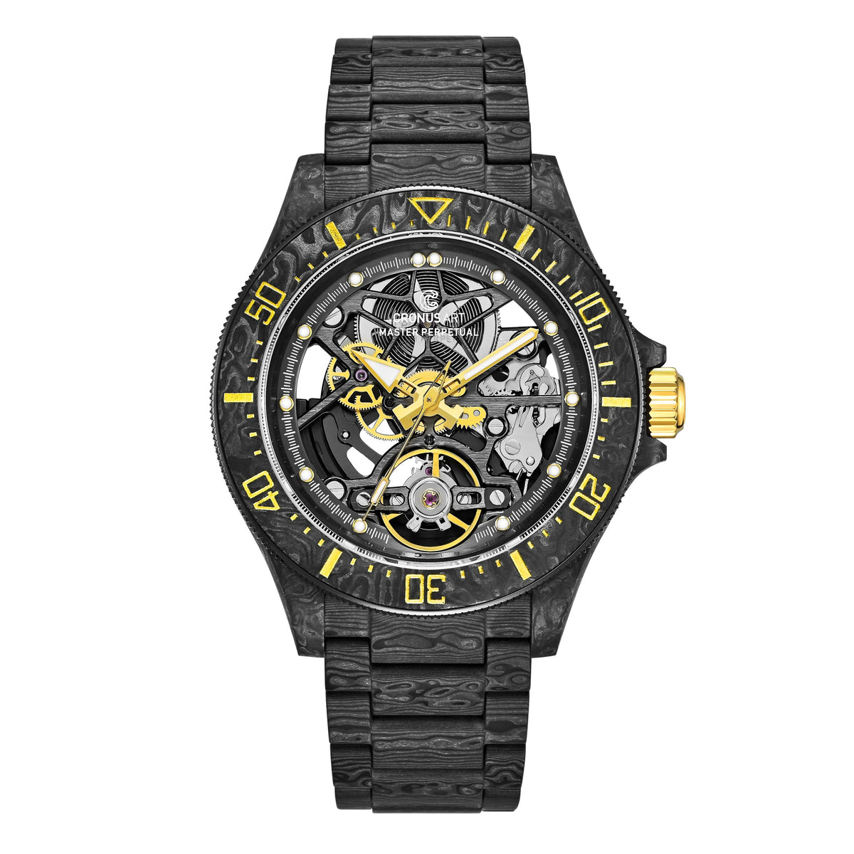 Cronus Art CM016-026 Men's Classic Automatic Watch 44mm
