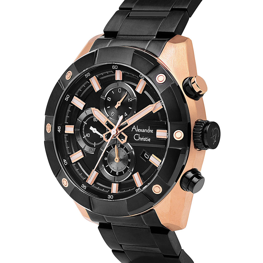 6604MCBBRBA Men's Chronograph Quartz Watch 46mm