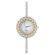 Titan 2530BM01 Raga Kitsch Mother of Pearl Dial Quartz Analog Silver Metal Strap Watch for Women 30mm