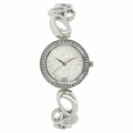 Titan 2539SM02 Raga Garden of Eden Pearly White Dial Quartz Analog Metal Strap Watch for Women 29mm