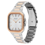 Titan 90176KM01 Men's Classic Quartz Watch 41mm