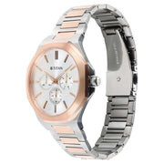 Titan 90198KM01 Men's Multi-Function Quartz Watch 44mm