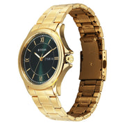 titan golden watch for men