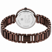Titan Raga Delight Quartz Analog Brown Dial Brown Metal Strap Watch for Women - NT2608QM02