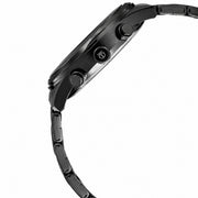 Titan Workwear Multifunction Black Round Dial Black Metal Strap Watch For Men