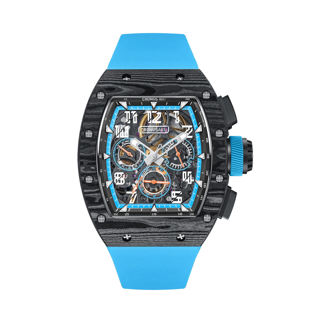 CM002-031 Men's Carbon Case Automatic Watch 42mm