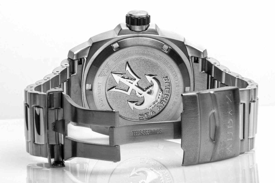 2075-05 SEA ARMOUR Men's Automatic Watch 45mm