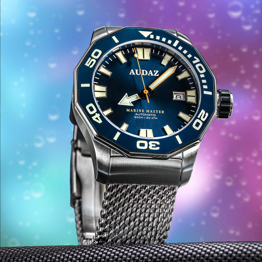 Audaz 3000-02 MARINE MASTER Men's Automatic Watch 44mm