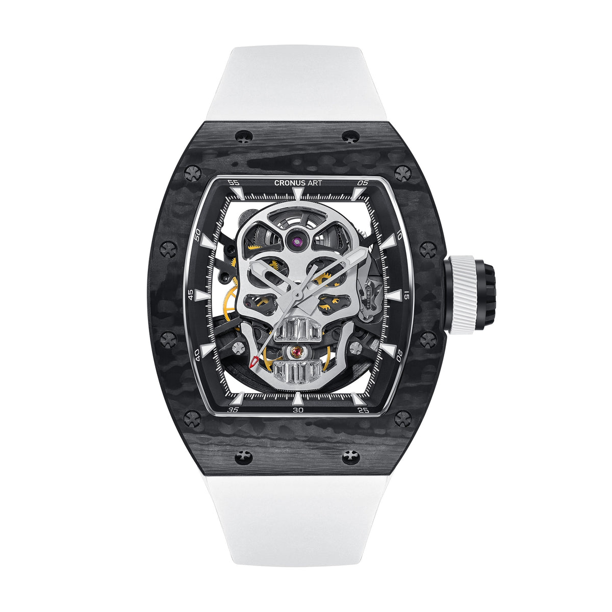 CM002-036 Men's Carbon Case Automatic Watch 42mm