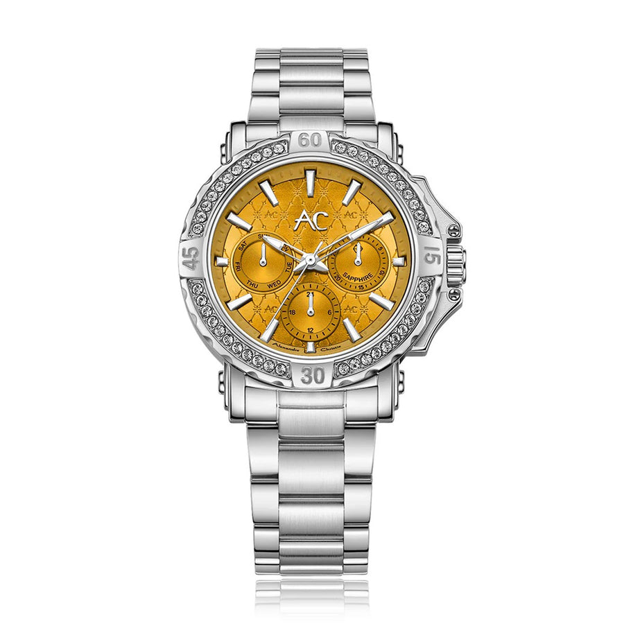 Alexandre Christie 9205BFBSSYLDR Women's Multi-Function Quartz Watch 36mm