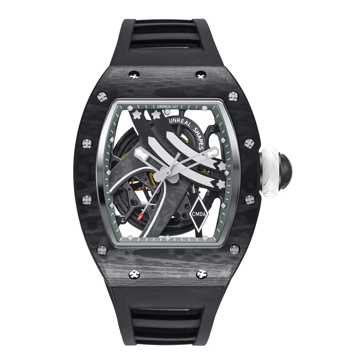 CM06-B Men's Carbon Case Automatic Watch 42mm