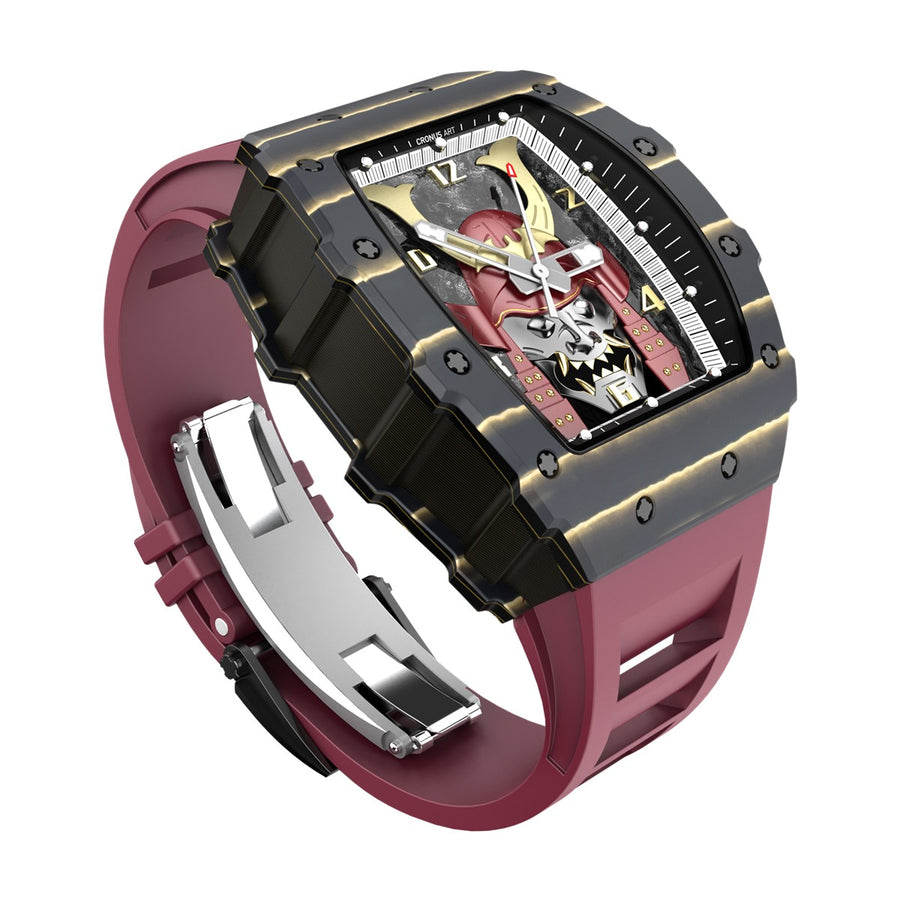 CM002-08A Men's Carbon Case Automatic Watch 44mm