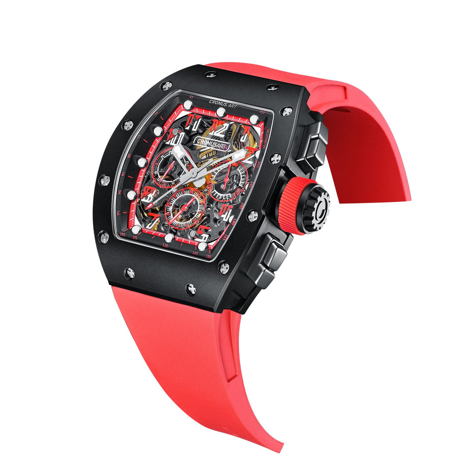CM09-010 Men's Carbon Case Automatic Watch 42mm