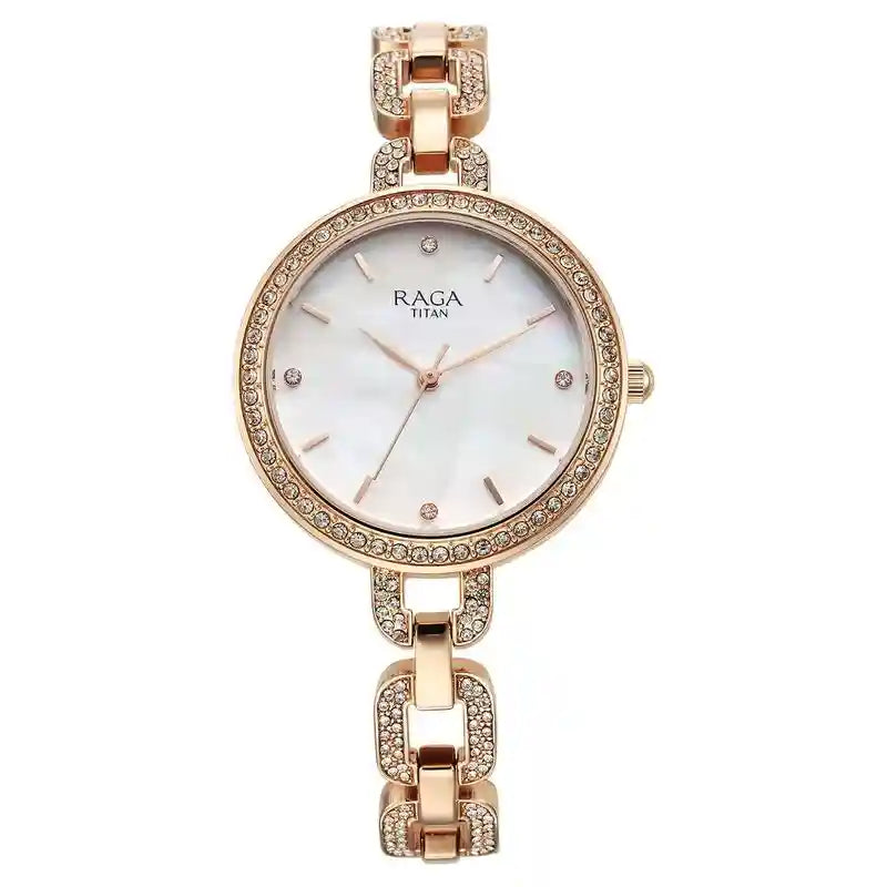 Titan 95272WM01 Women's Analog Quartz Watch 32mm
