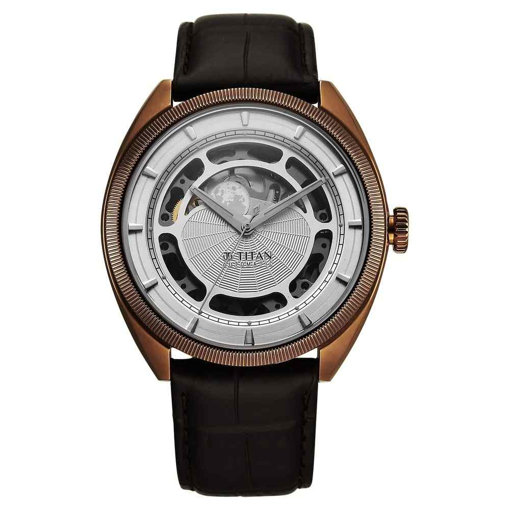 Titan Stellar 10011QL01 Men's Automatic Watch 43mm