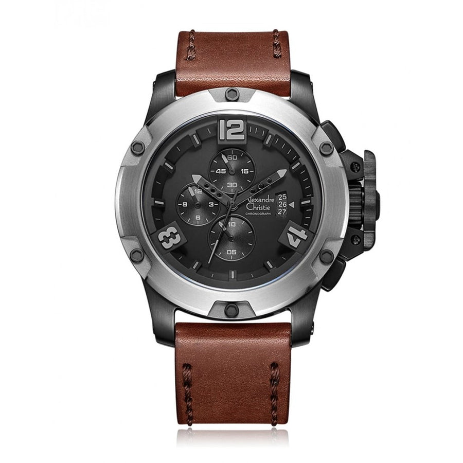 Alexandre Christie 6295MCLEPBA Men's Chronograph Quartz Watch 48mm