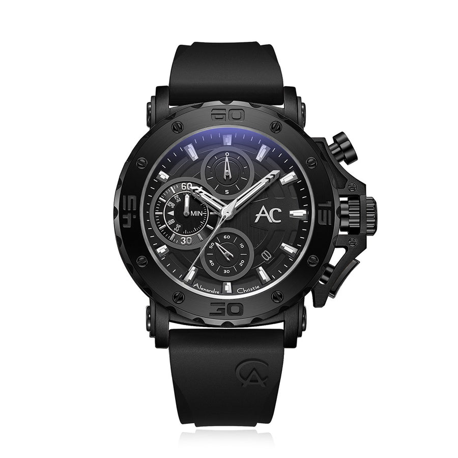 Alexandre Christie 9205MCRIPBA Men's Chronograph Quartz Watch 47mm