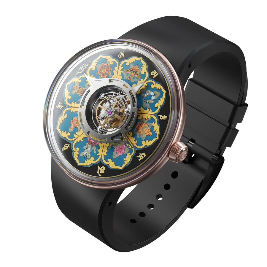 Cronus Art CM023-006 Men's Tourbillon Manual Winding Watch 43mm