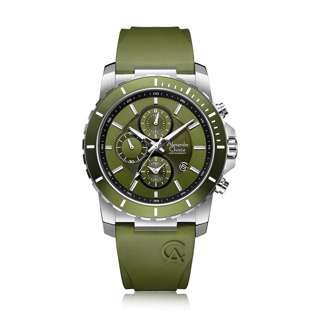 6141MCRSSGN Men's Chronograph Quartz Watch 44mm
