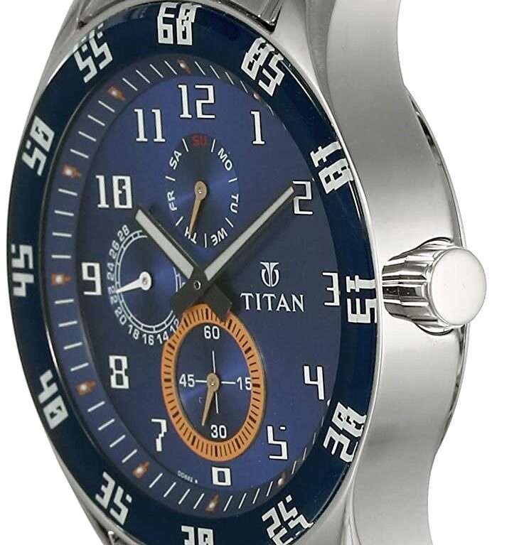 1632SM03 Men's Multifunction Quartz Watch 43mm
