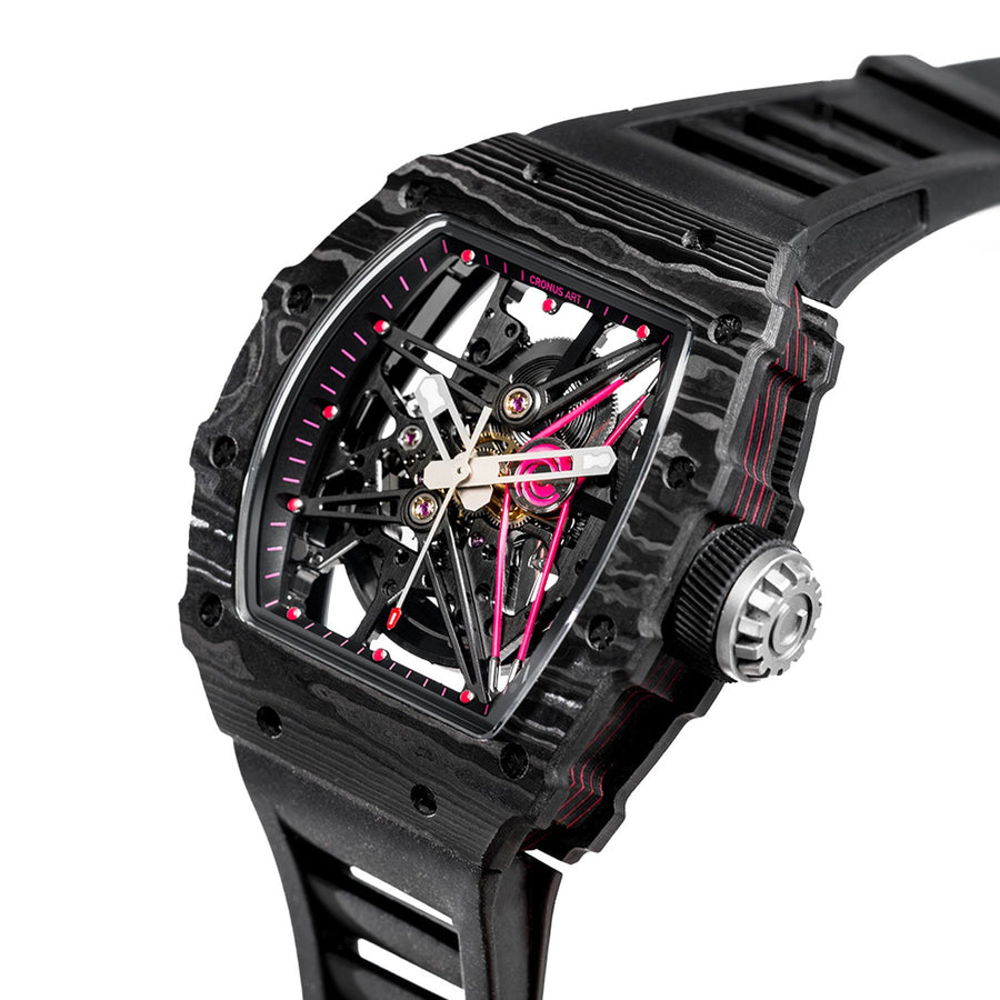 CM002-039 Men's Carbon Case Automatic Watch 42mm