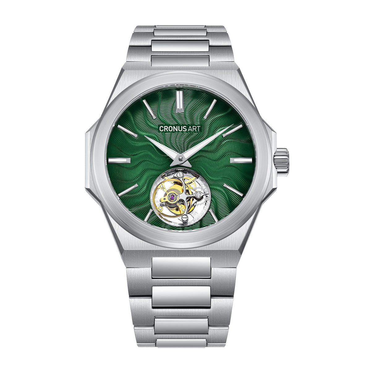 CM036-005 Unisex Tourbillon Manual Winding Watch 42mm
