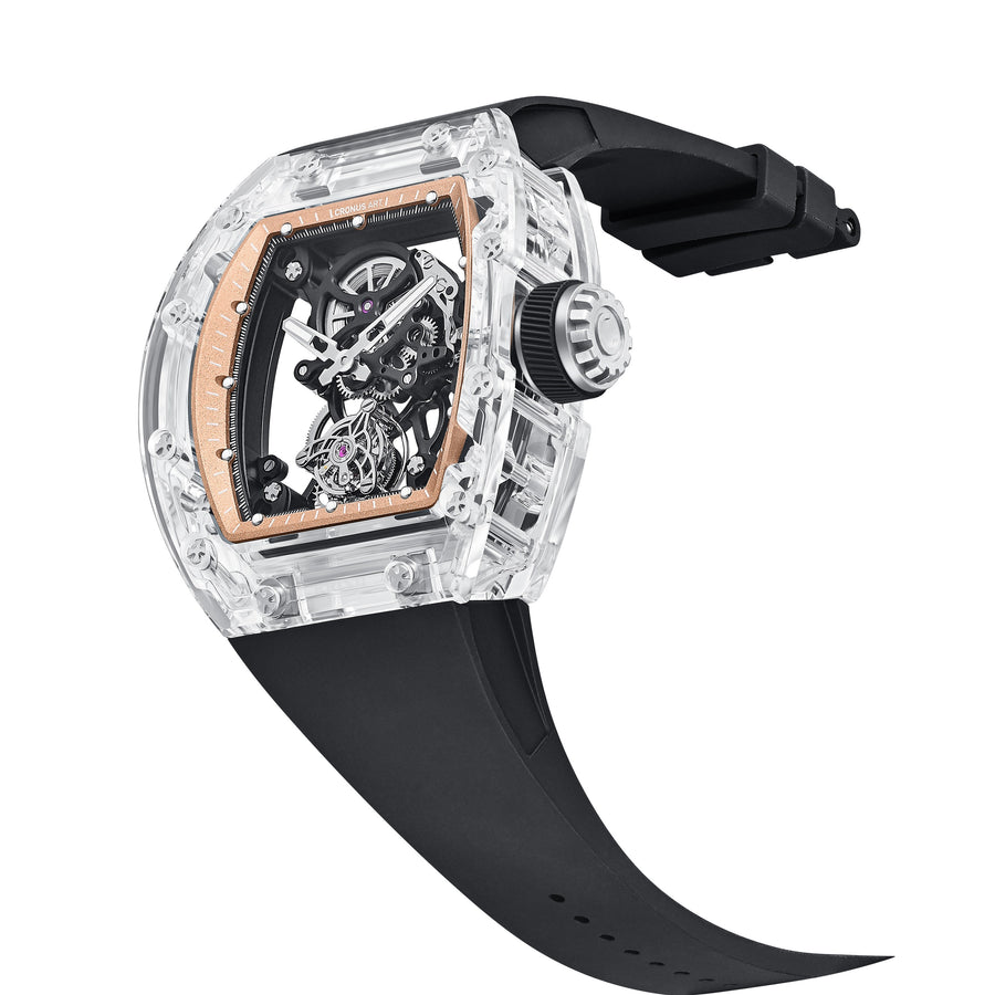CM08-070 Men's Tourbillon Manual Winding Watch 42mm