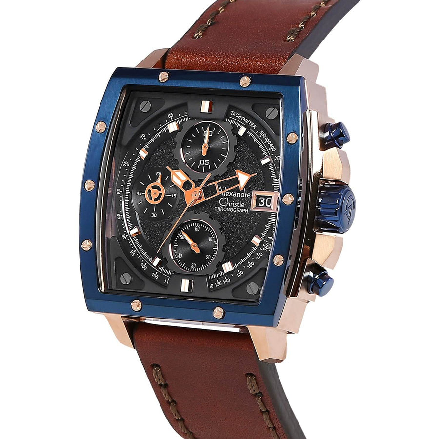 6376MCLURBA Men's Chronograph Quartz Watch 44mm