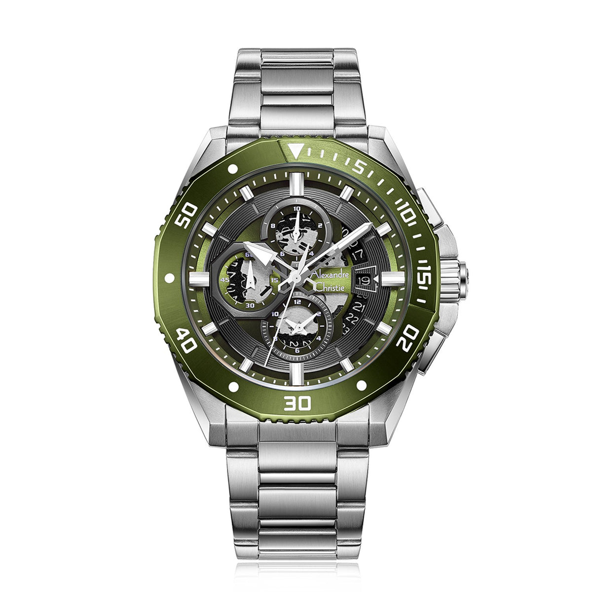 6679MCBTOGN Men's Chronograph Quartz Watch 44mm