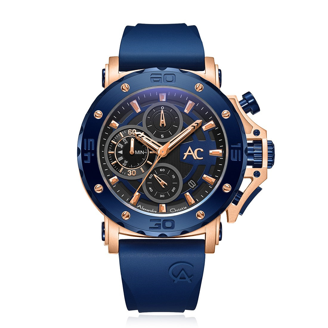 9205MCRURBU Men's Chronograph Quartz Watch 47mm