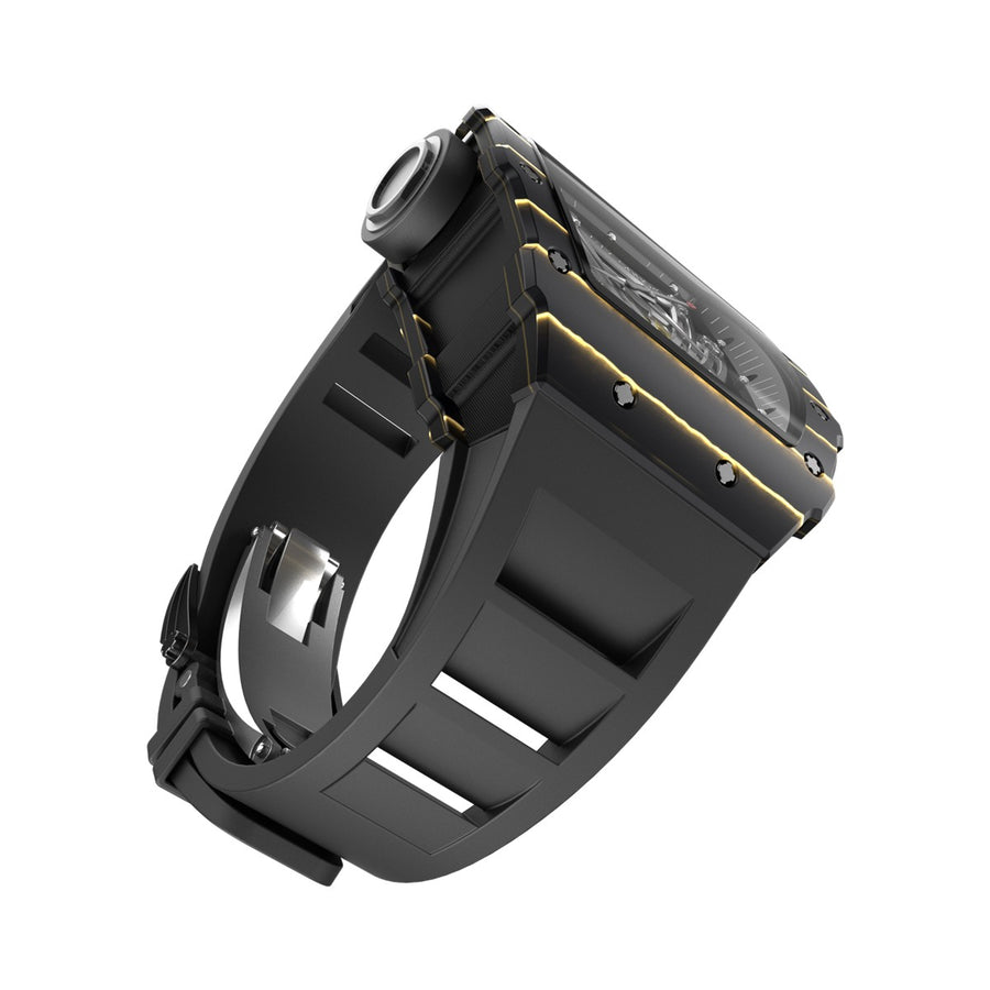 CM002-01I Men's Carbon Case Automatic Watch 44mm